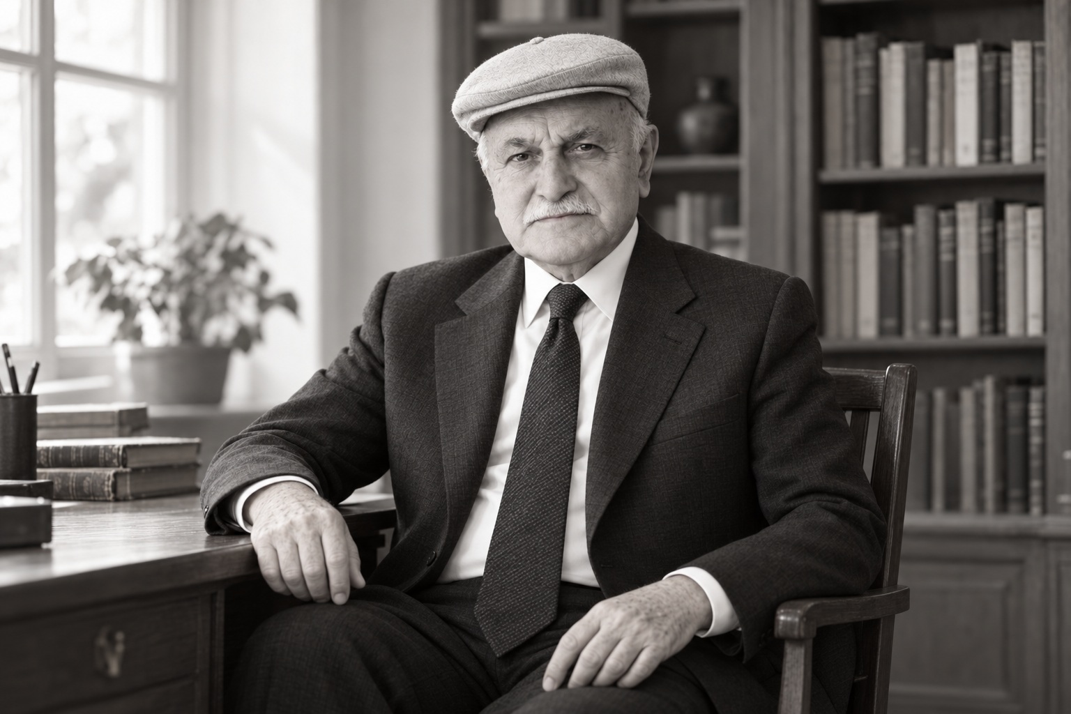 Metin Özmen ve Asım Ciddi — dernek arşivinden